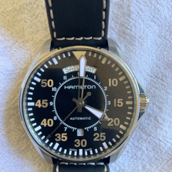 Hamilton Pilot (Aviation) Day Date Automatic Watch - Picture 5 of 7